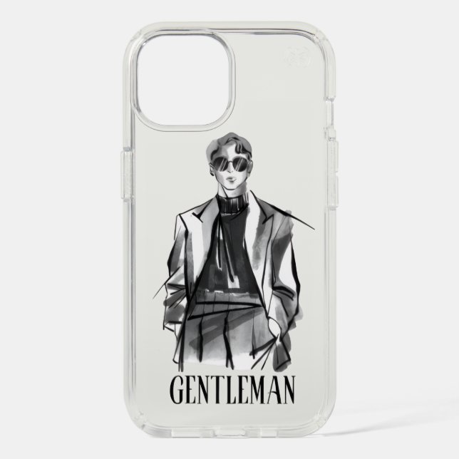 Gentleman Aesthetic iPhone Case (Front)