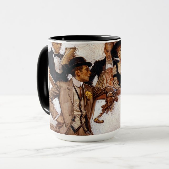 Gentleman, American Advertisement by Leyendecker Mug (Front Left)