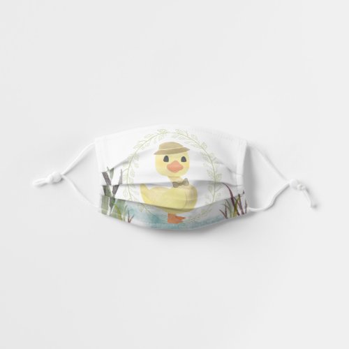 Gentleman Boy Duckling _ Cute Animal Kids Cloth Face Mask