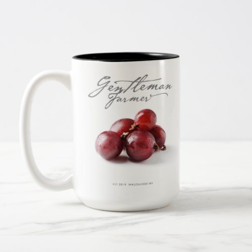 Gentleman Farmer 15 oz Coffee Mug gooseberry