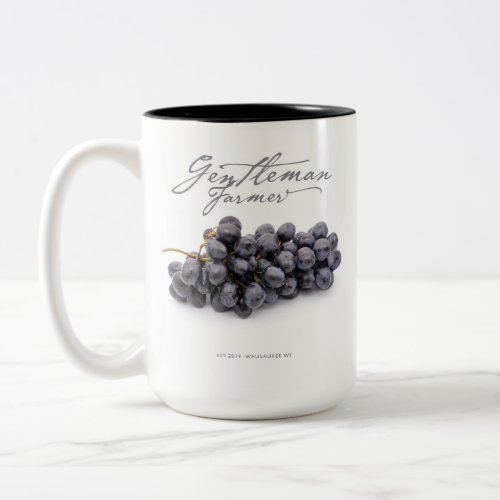 Gentleman Farmer 15 oz Coffee Mug grapes