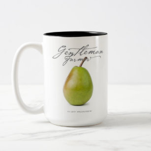 Gentleman Farmer 15 oz. Coffee Mug (pear)