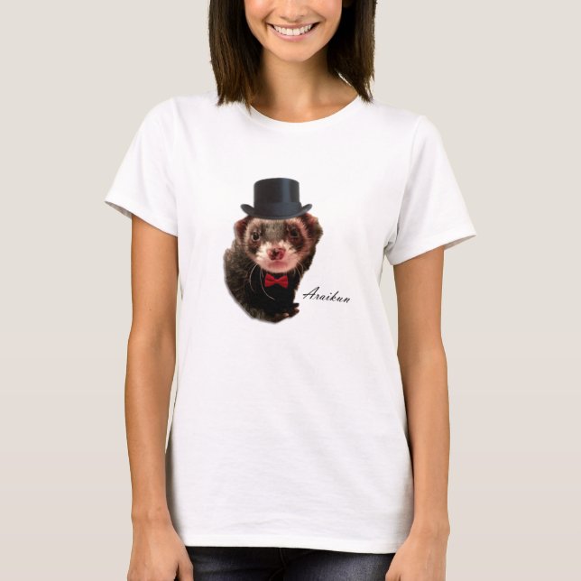 Gentleman Ferret T-shirt (Front)
