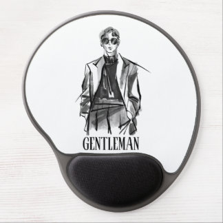 Gentleman gel mouse pad