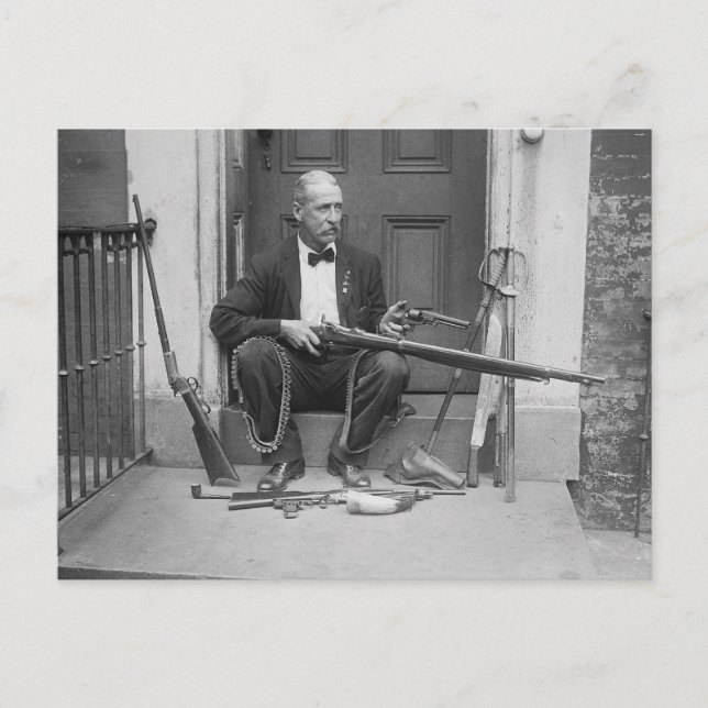 Gentleman Gunslinger, 1927 Postcard (Front)