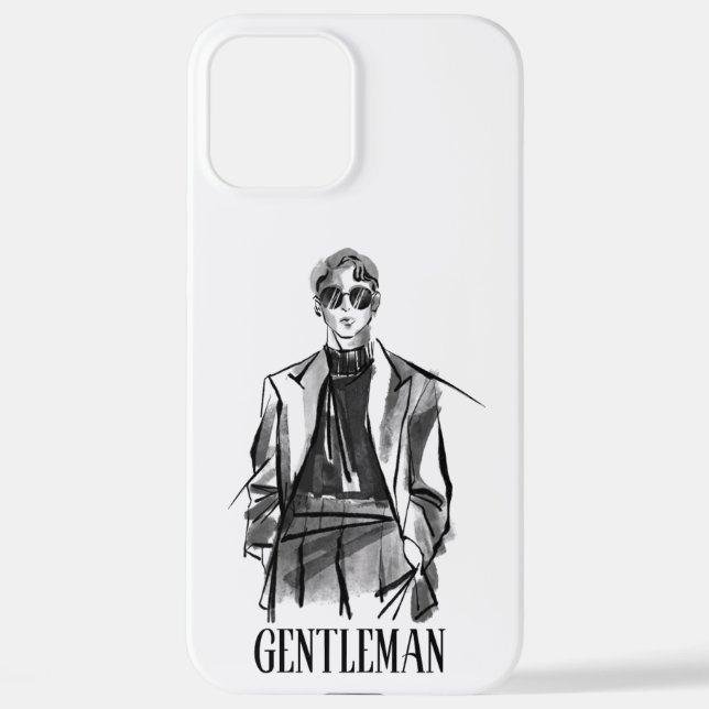 Gentleman  iPhone case (Back)
