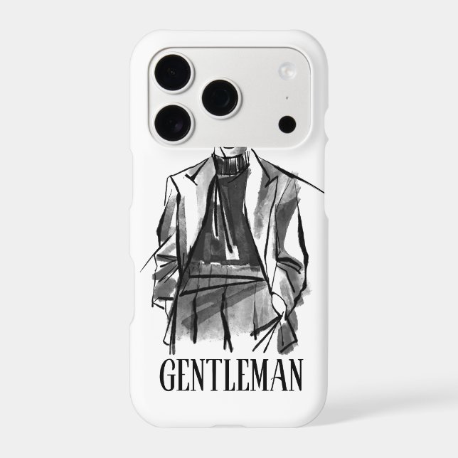 Gentleman  iphone case (Back)