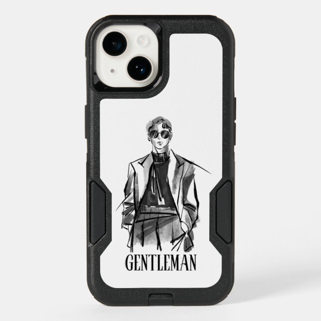 Gentleman  otterbox iPhone case (Back)
