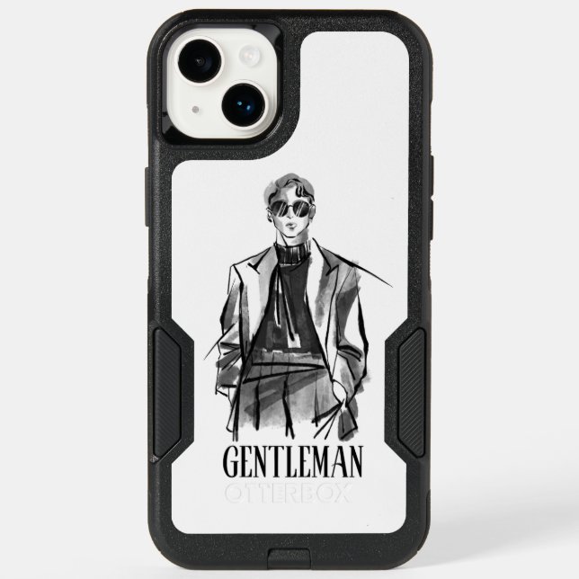Gentleman  otterbox iPhone case (Back)