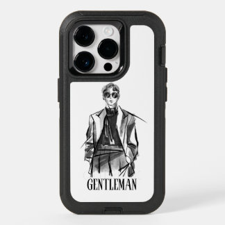 Gentleman OtterBox iPhone 14 pro case