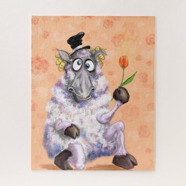 Gentleman Ram Puzzle (Vertical)