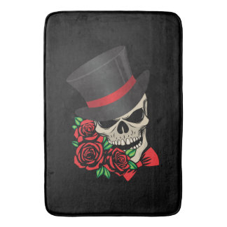 Gentleman Skull Bathroom Mat