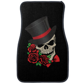 Gentleman Skull Car Mat