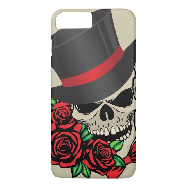 Gentleman Skull Case-Mate iPhone Case (Back)