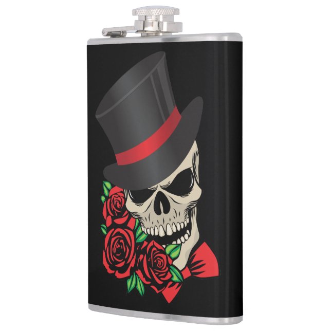 Gentleman Skull Flask (Left)