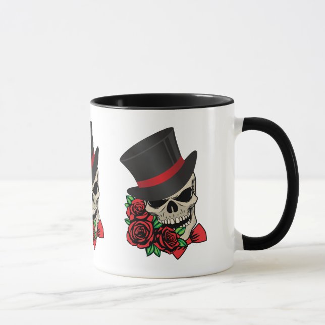 Gentleman Skull Mug (Right)