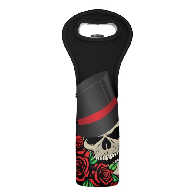 Gentleman Skull Wine Bag (Front)