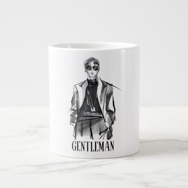 Gentleman Style Coffee Mug (Front)