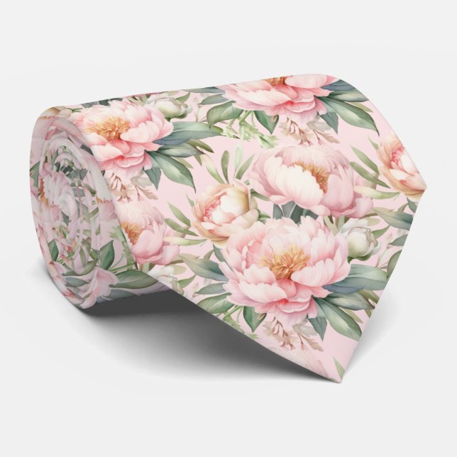Gentleman's Tie | Wedding and Event Floral Necktie (Rolled)