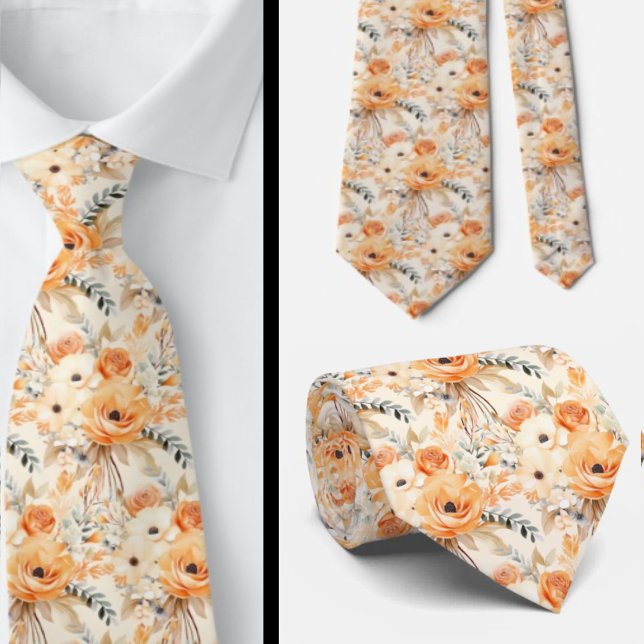 Gentleman's Tie | Wedding and Event Floral Necktie (Creator Uploaded)