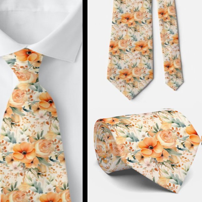 Gentleman's Tie | Wedding and Event Floral Necktie (Creator Uploaded)