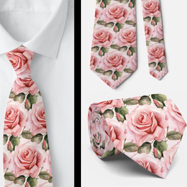 Gentleman's Tie | Wedding and Event Floral Necktie (Creator Uploaded)