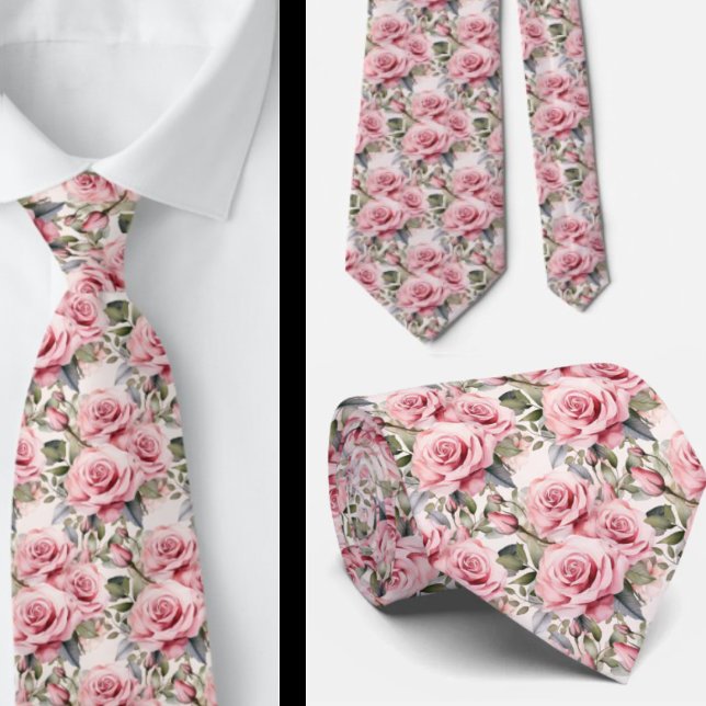 Gentleman's Tie | Wedding and Event Floral Necktie (Creator Uploaded)