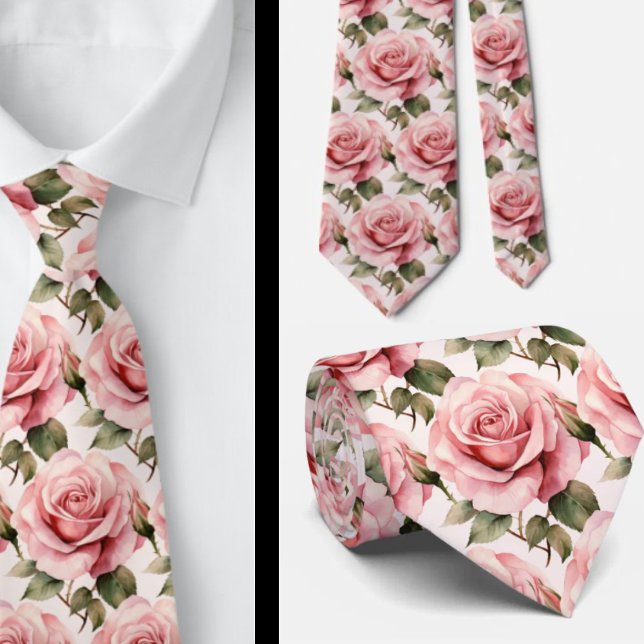 Gentleman's Tie | Wedding and Event Floral Necktie (Creator Uploaded)