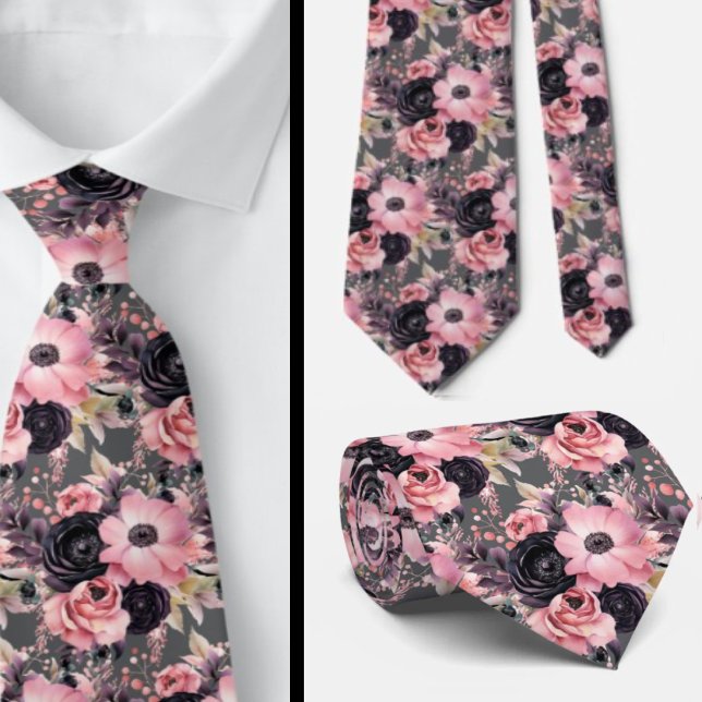 Gentleman's Tie | Wedding and Event Floral Necktie (Creator Uploaded)