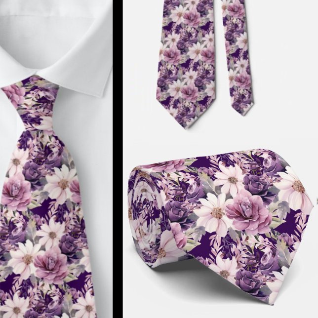 Gentleman's Tie | Wedding and Event Floral Necktie (Creator Uploaded)