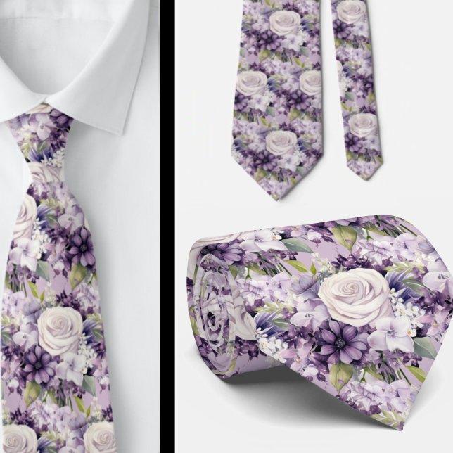 Gentleman's Tie | Wedding and Event Floral Necktie (Creator Uploaded)