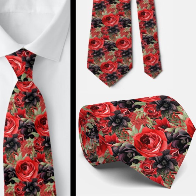 Gentleman's Tie | Wedding and Event Floral Necktie (Creator Uploaded)