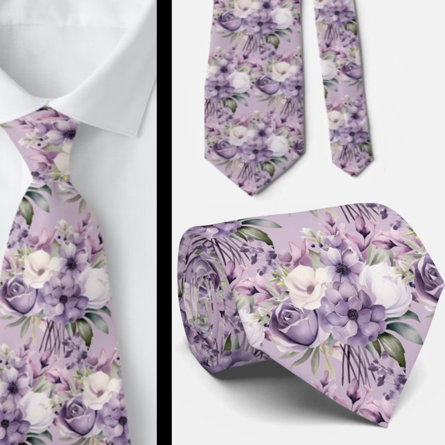 Gentleman's Tie | Wedding and Event Floral Necktie (Creator Uploaded)