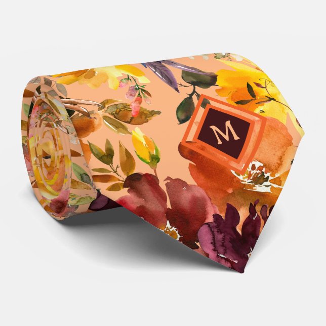 Gentleman's Tie | Wedding & Event Floral Necktie (Rolled)