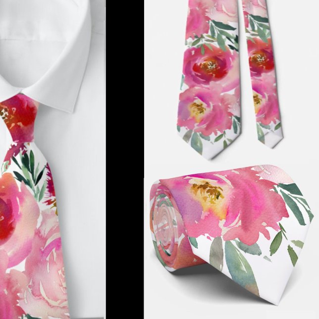 Gentleman's Tie | Wedding & Event Floral Necktie (Creator Uploaded)