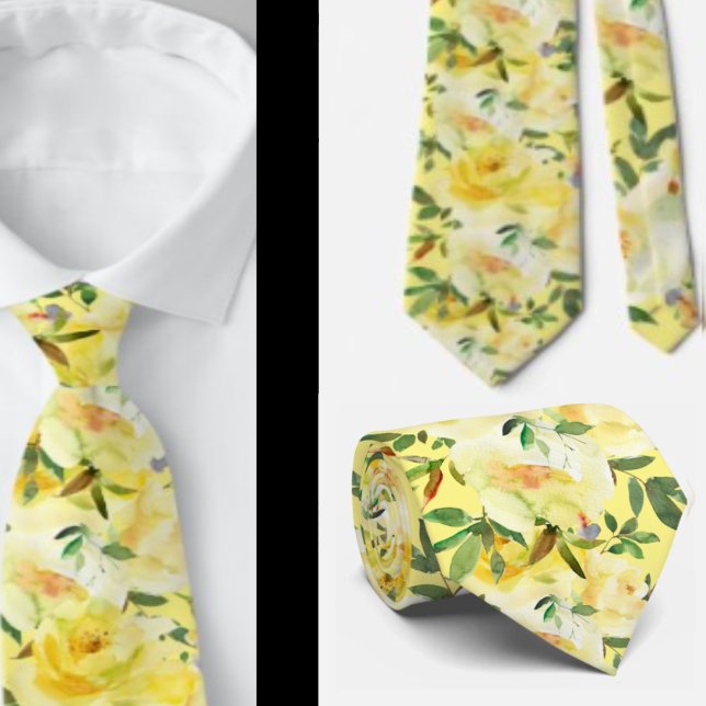 Gentleman's Tie | Wedding & Event Floral Necktie (Creator Uploaded)