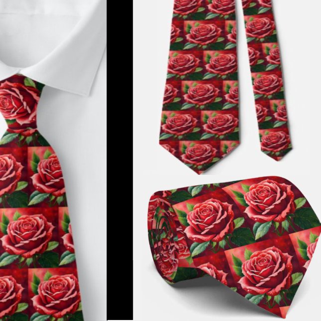 Gentleman's Tie | Wedding & Event Floral Necktie (Creator Uploaded)