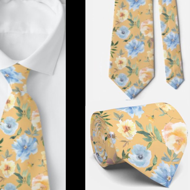 Gentleman's Tie | Wedding & Event Floral Necktie (Creator Uploaded)