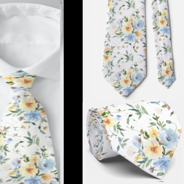 Gentleman's Tie | Wedding & Event Floral Necktie (Creator Uploaded)