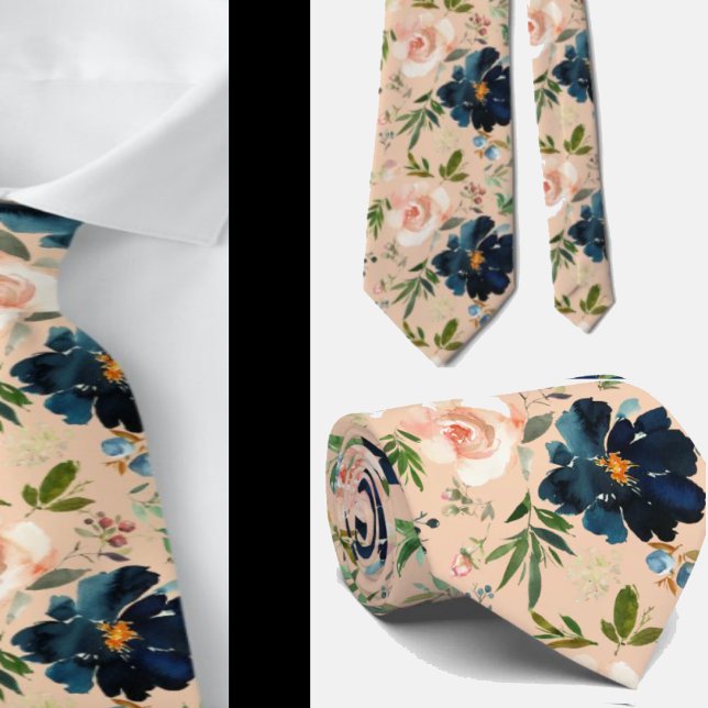 Gentleman's Tie | Wedding & Event Floral Necktie (Creator Uploaded)