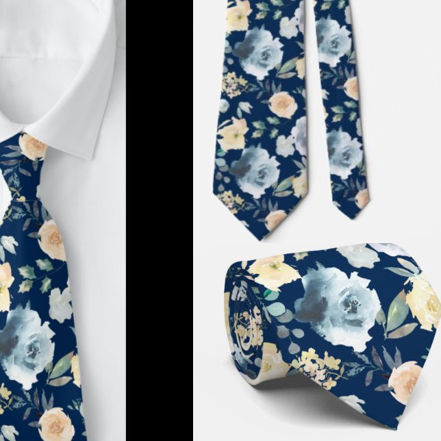 Gentleman's Tie | Wedding & Event Floral Necktie (Creator Uploaded)