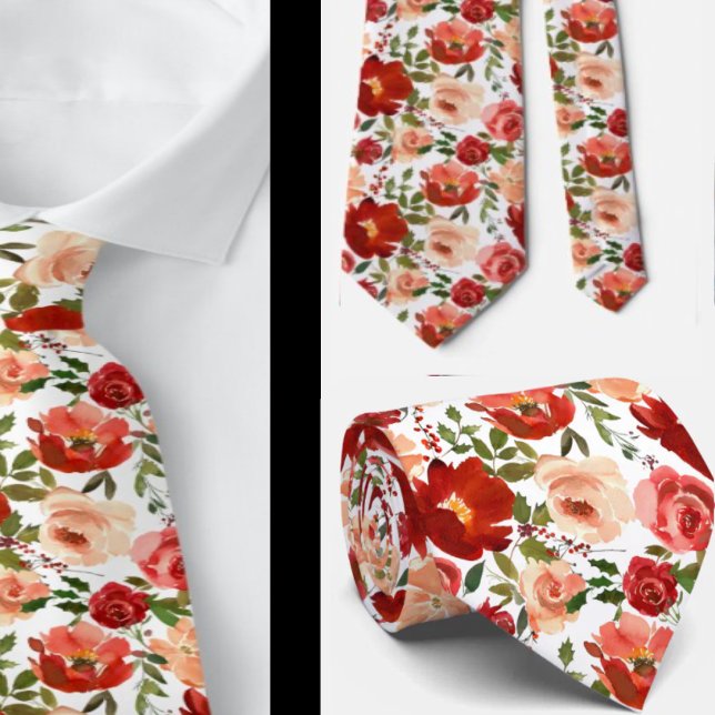 Gentleman's Tie | Wedding & Event Floral Necktie (Creator Uploaded)
