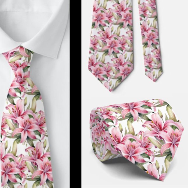 Gentleman's Tie | Wedding & Event Floral Necktie (Creator Uploaded)