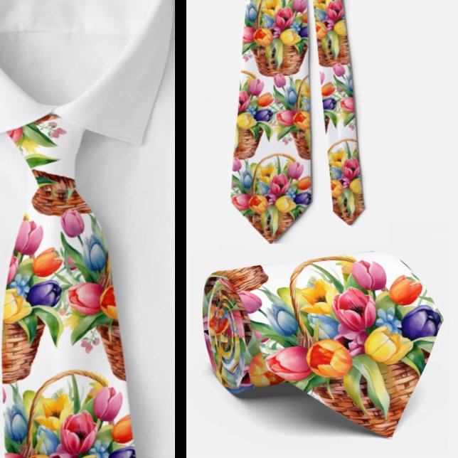 Gentleman's Tie | Wedding & Event Floral Necktie (Creator Uploaded)
