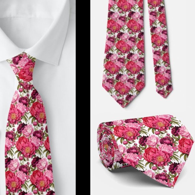 Gentleman's Tie | Wedding & Event Floral Necktie (Creator Uploaded)