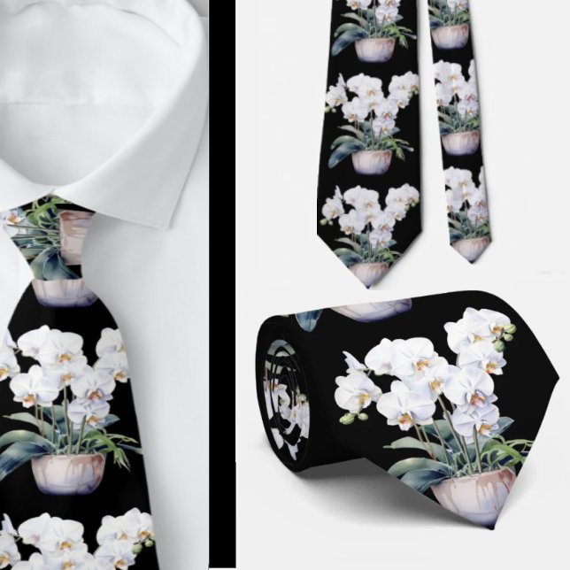 Gentleman's Tie | Wedding & Event Floral Necktie (Creator Uploaded)