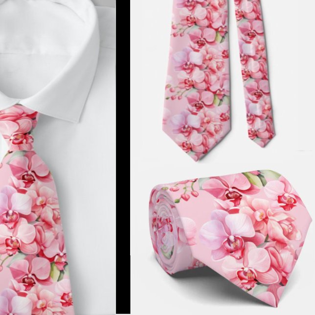 Gentleman's Tie | Wedding & Event Floral Necktie (Creator Uploaded)