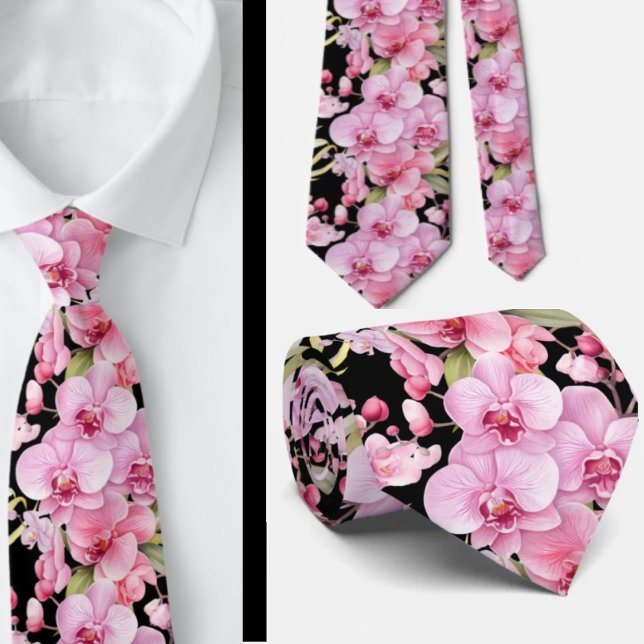 Gentleman's Tie | Wedding & Event Floral Necktie (Creator Uploaded)
