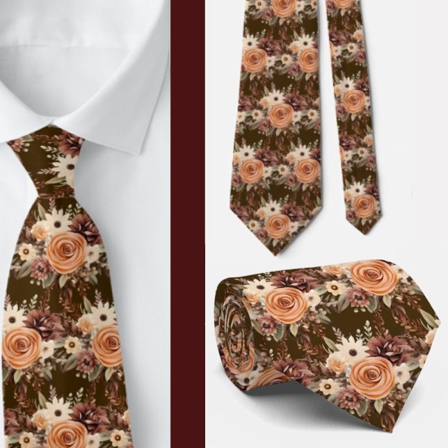 Gentleman's Tie | Wedding & Event Floral Necktie (Creator Uploaded)