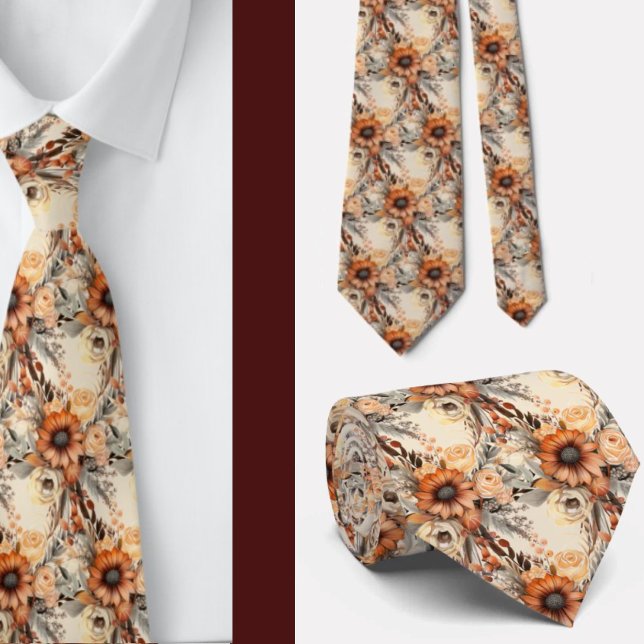 Gentleman's Tie | Wedding & Event Floral Necktie (Creator Uploaded)